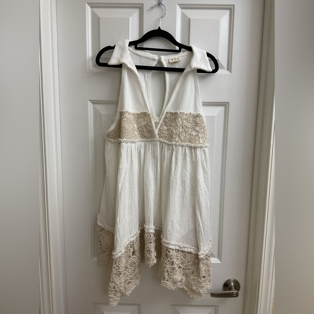 POL Crochet Top
